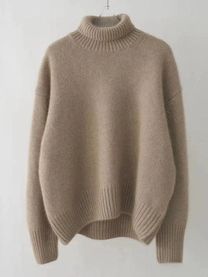 Lisette | Pull col montant en cachemire