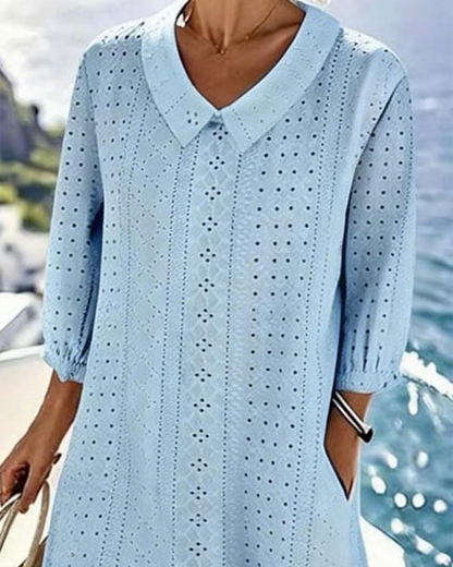 HAZEL – ROBE MIDI COASTAL GRACE