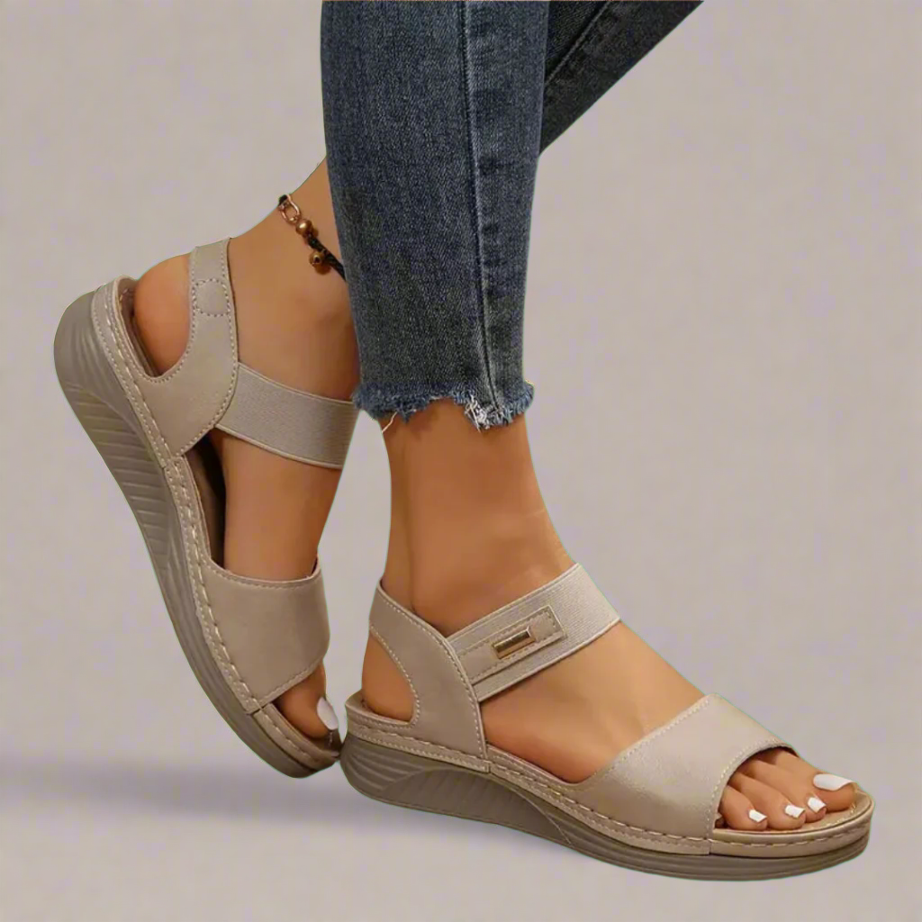 Fosca - Sandali con Zeppa Confortevoli