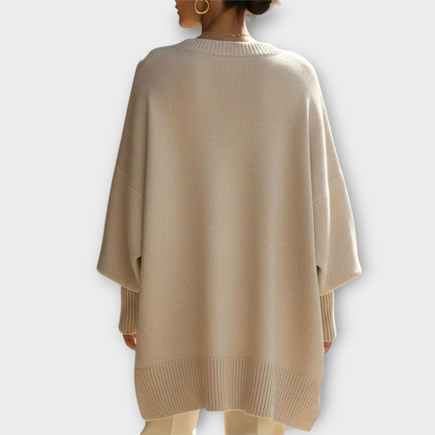 Pull Oversized en Maille Luxueux et Confortable