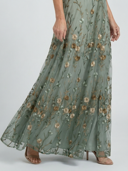 Selora | Robe Maxi Flow à Encolure Halter