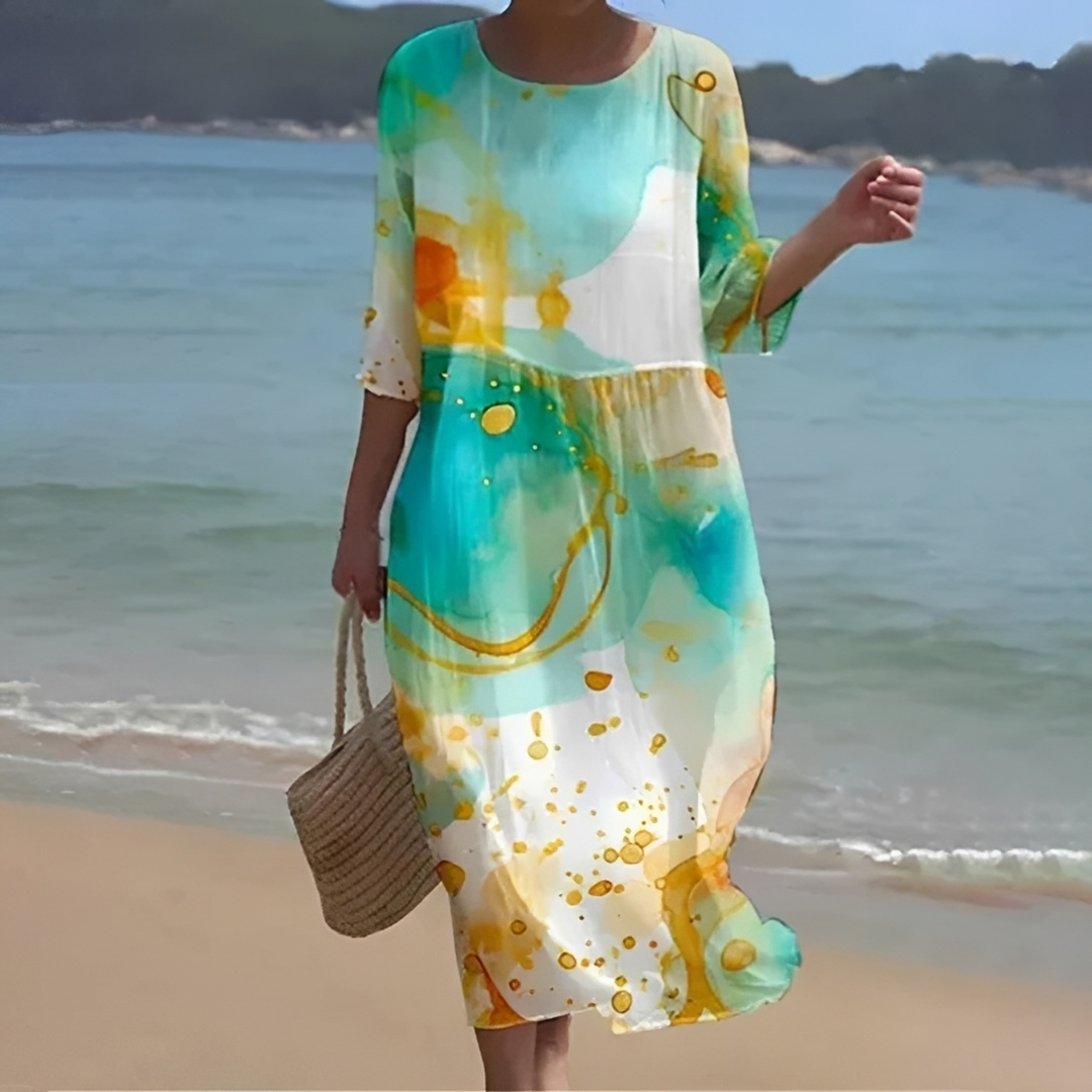 Emmelyn - Robe florale élégante pour femmes