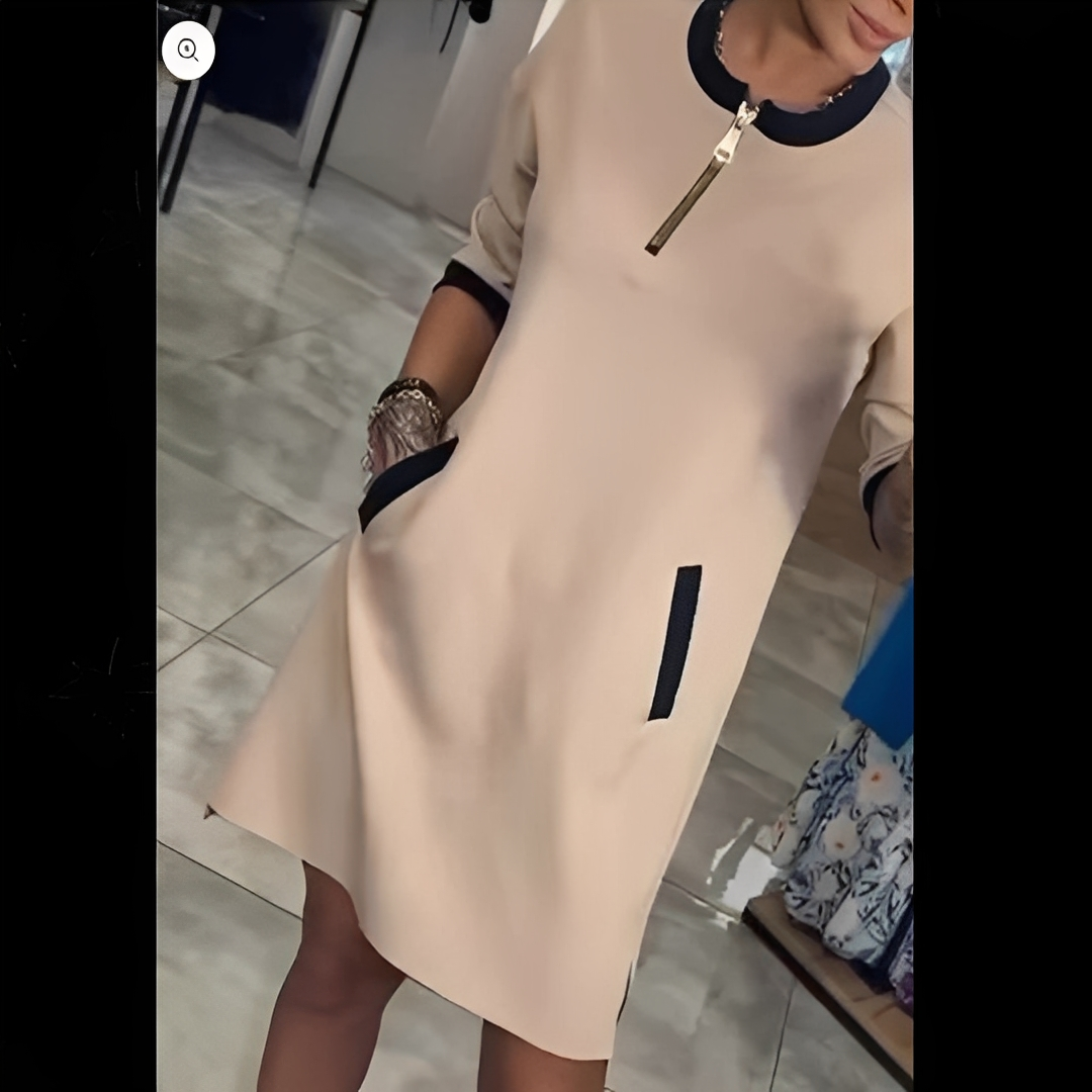 Angelena - Robe élégante à manches longues pour femmes