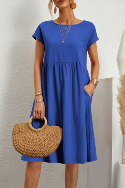 Imogen - Robe Moderne en Patchwork