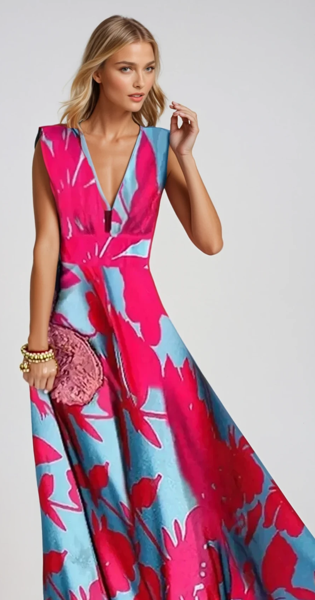 Clémence | Robe de Soirée Chic pour femme | Maxi