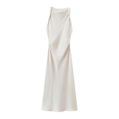Veronica - Robe Midi Halter Élégante pour Femmes