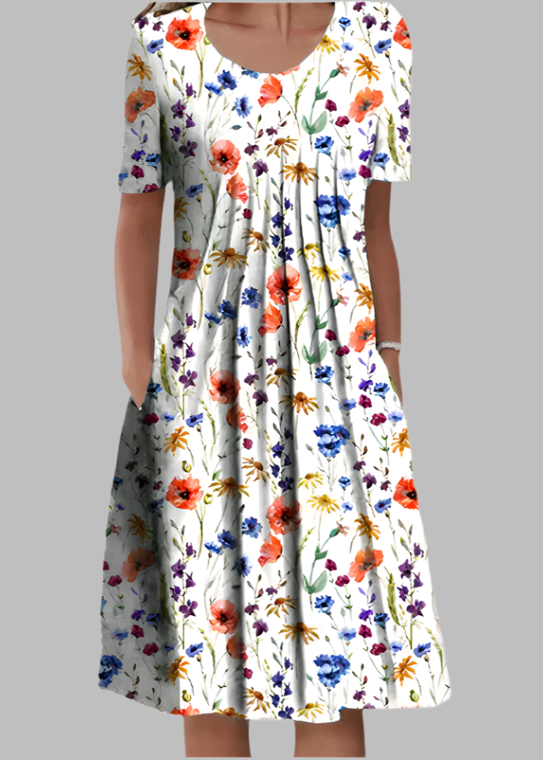 Sophia - Robe Élégante Fait Main