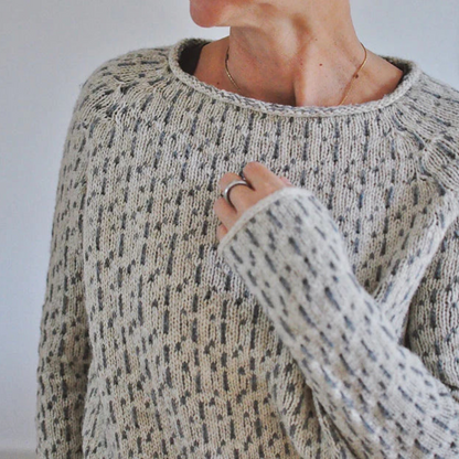 Linda | Pull Élégant Col Bateau
