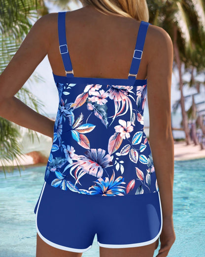 Rachelle - Ensemble Tankini Floral Raffiné