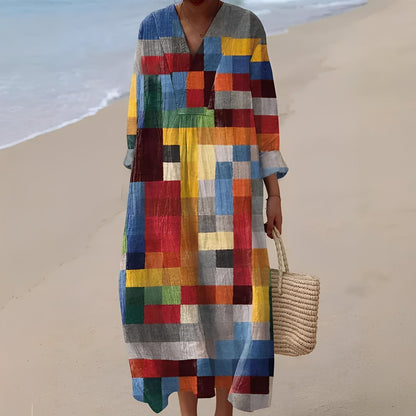 Jean - Élégant, ample, robe mi-longue pour femmes