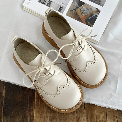 Vanessa - Classiques chaussures Oxford en cuir pour femme