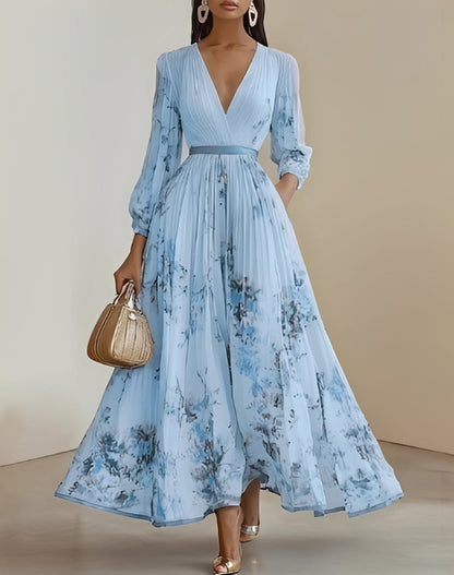 Jane - Robe élégante avec imprimé floral pour femmes