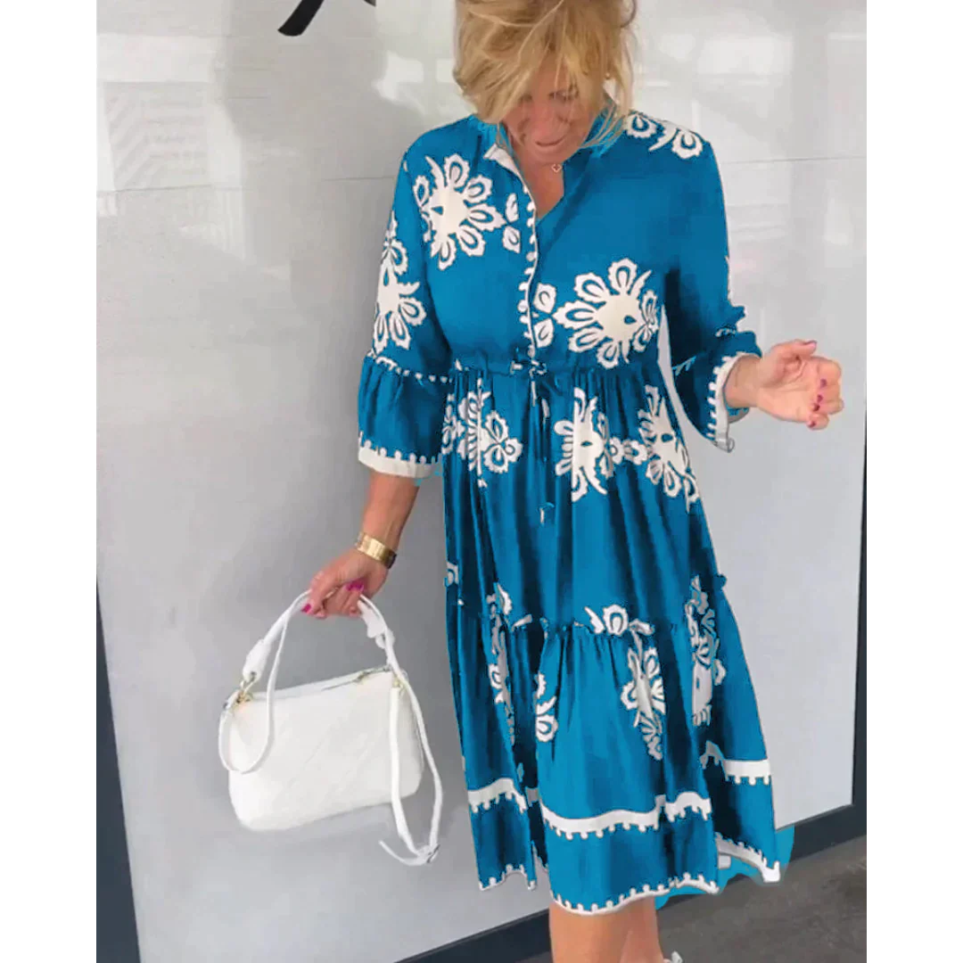Iza - Robe Fluide Femme Élégance Intemporelle
