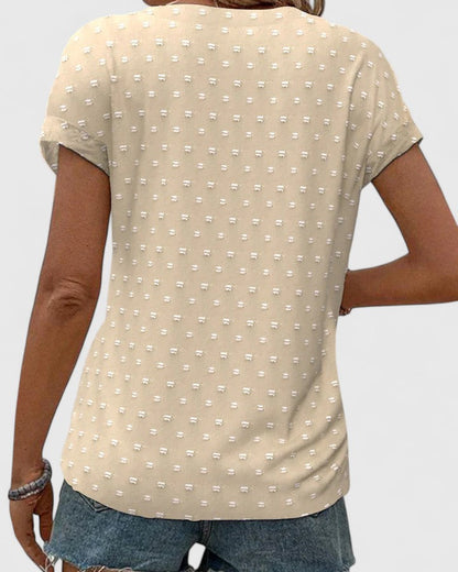 Miles | T-shirt V-Cou Confortable