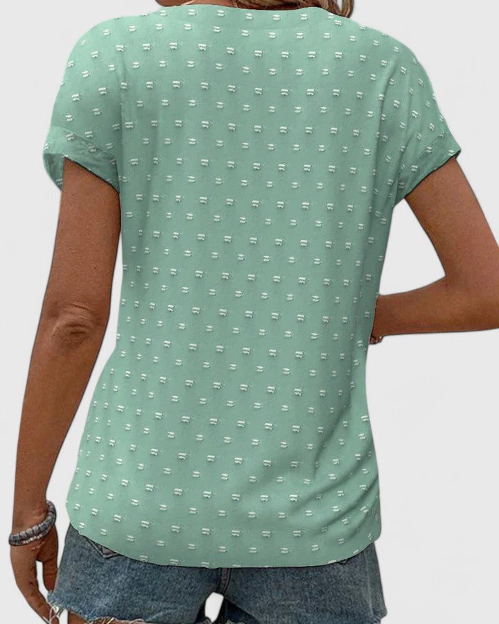 Miles | T-shirt V-Cou Confortable