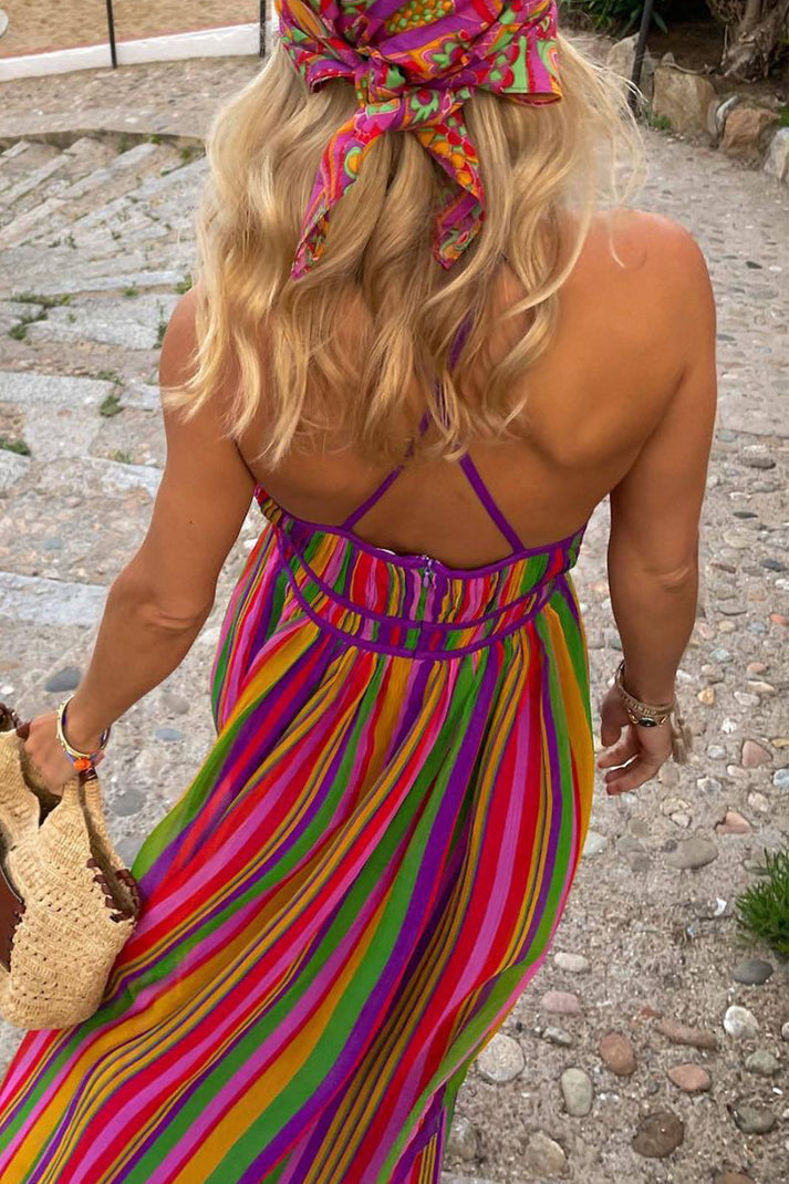 Natalia – La Robe Boho Fantaisie Florale