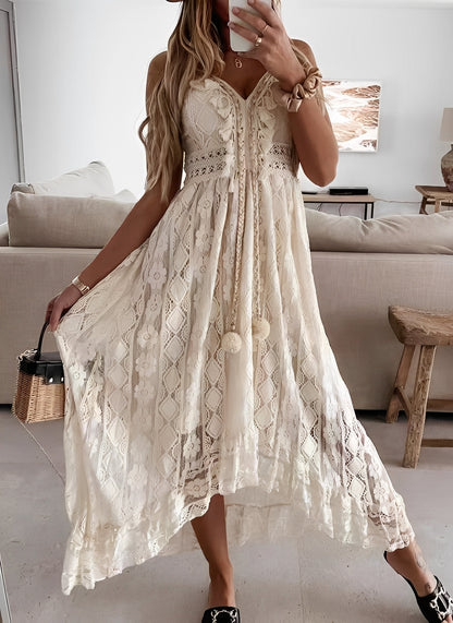Jessica - Robe en dentelle boho élégante pour femmes