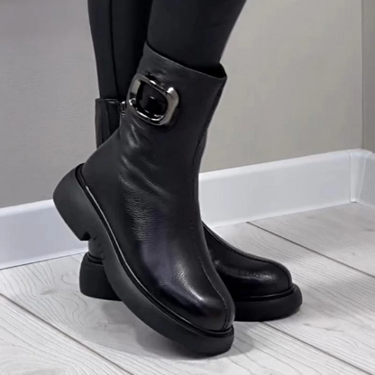 Marzia - Bottes Élégantes en Cuir