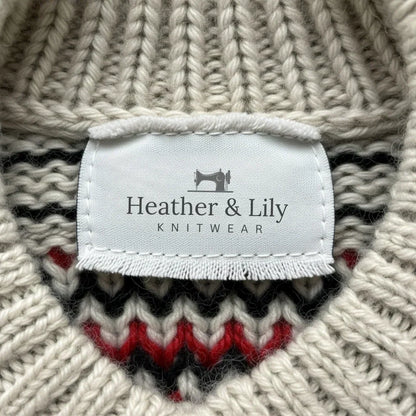 Quinnie | Cardigan Islandais Vintage