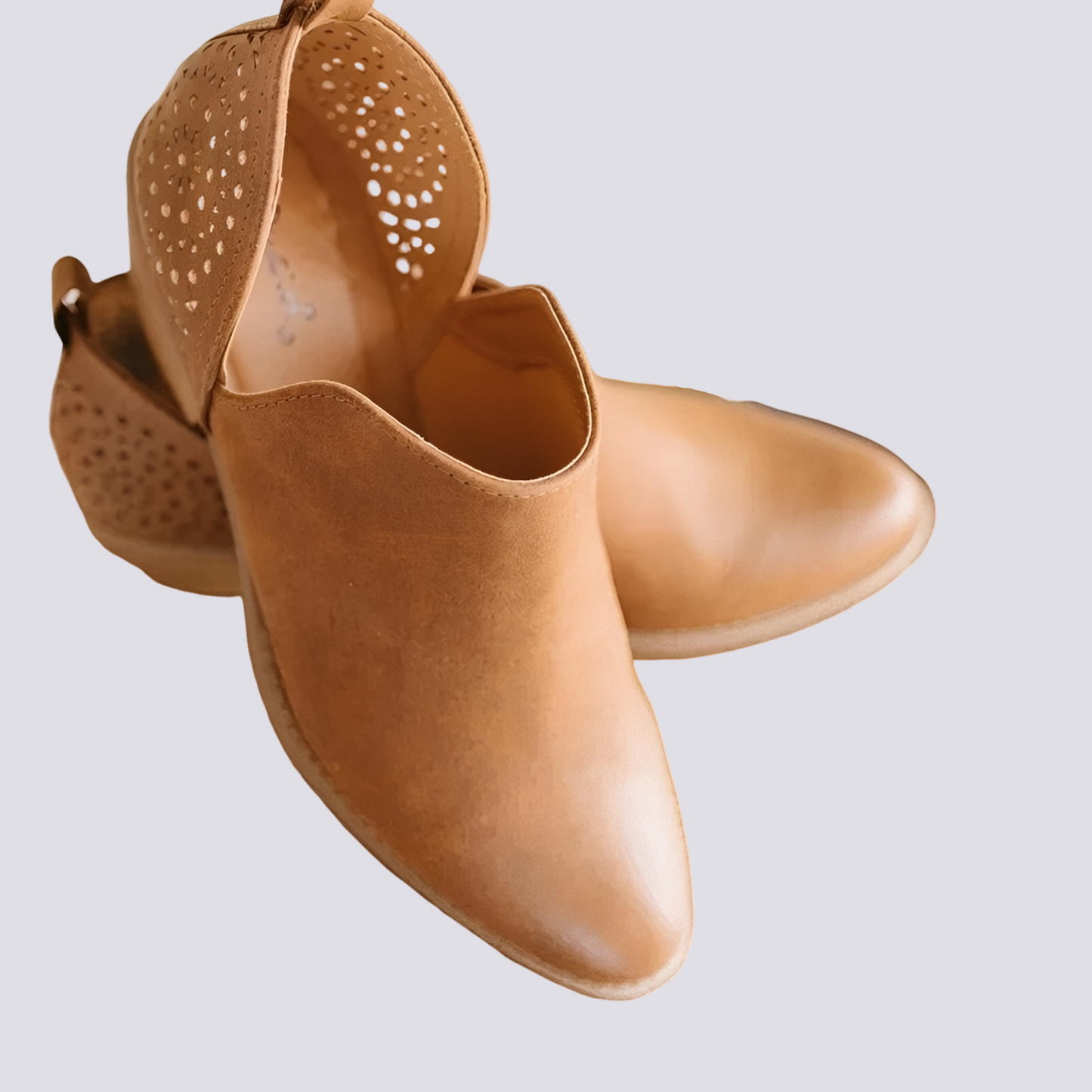 Megan - Chaussures en cuir rétro élégantes pour femmes