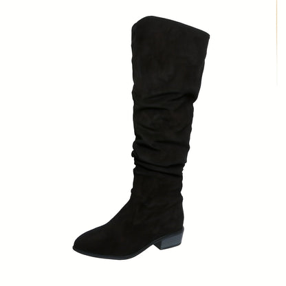 Bottes longues pour femmes à la mode, polyvalentes, au-dessus du genou