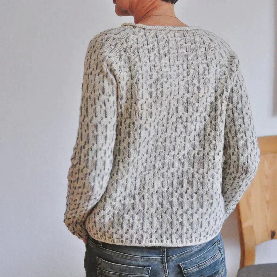 Linda | Pull Élégant Col Bateau