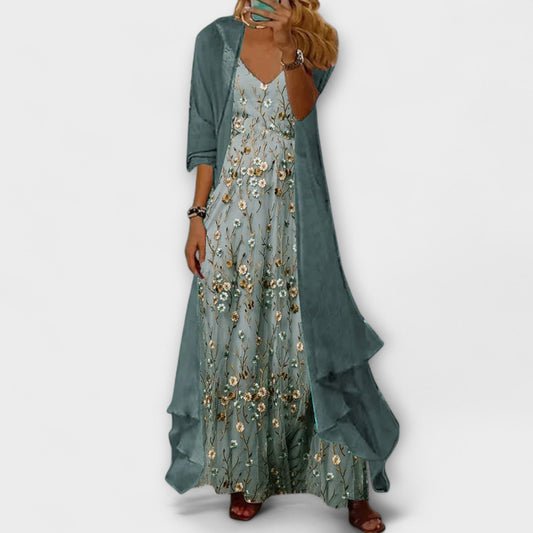 Bryleigh | Ensemble Élégant à Deux Pièces avec Couverture du Ventre