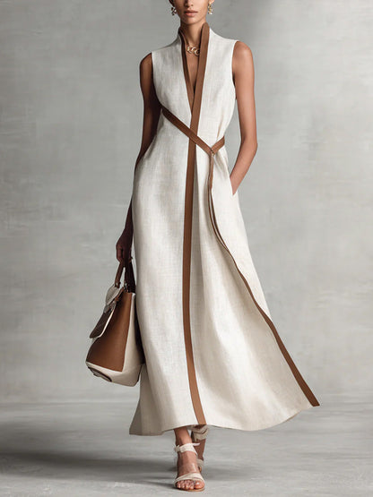 Elira™ | Robe en Lin Brise