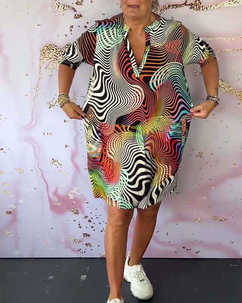 Ria - Robe Colorée