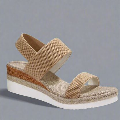 Brunella - Sandales Tressées et Confortables