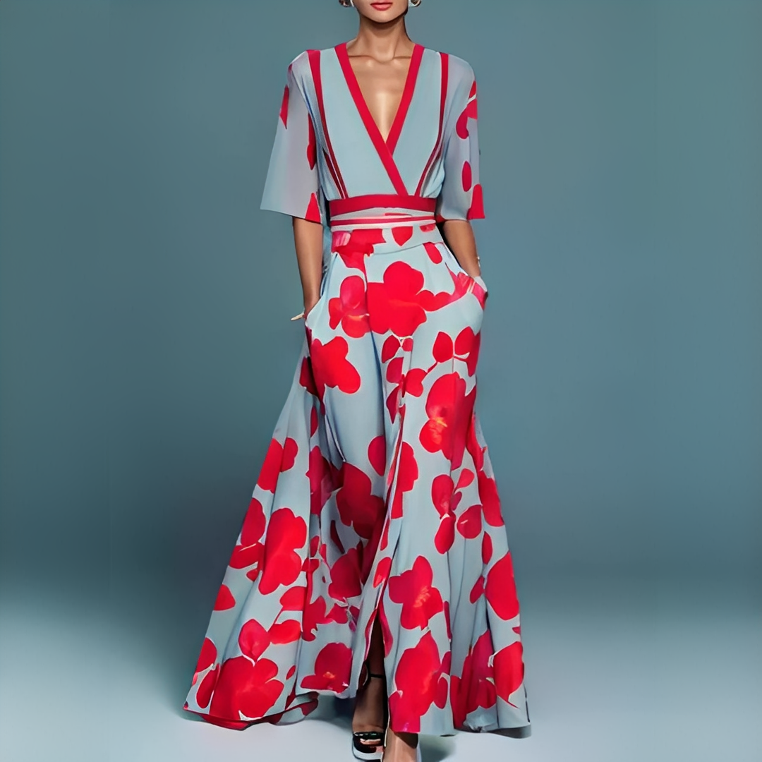 Genesa - Robe de mode à manches courtes pour femmes