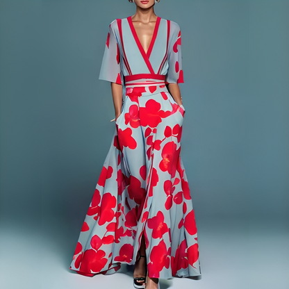 Genesa - Robe de mode à manches courtes pour femmes