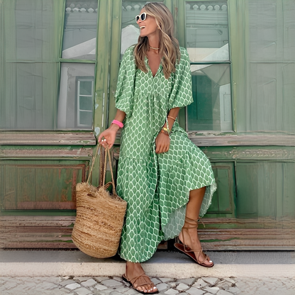 Menchie - Robe longue bohémienne pour femmes