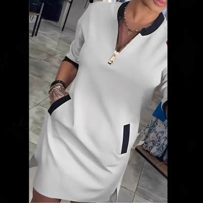 Angelena - Robe élégante à manches longues pour femmes