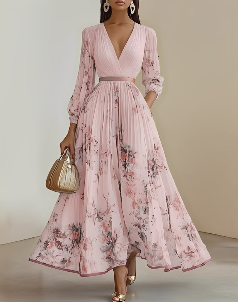 Jane - Robe élégante avec imprimé floral pour femmes