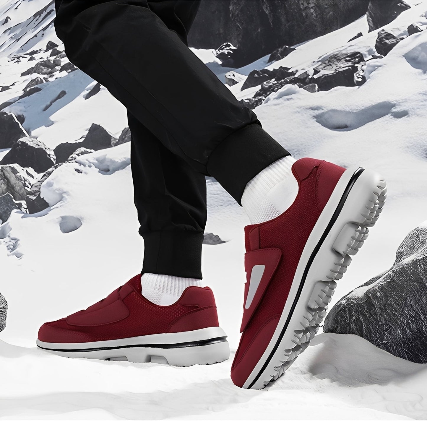 Justin - Chaussures plates élégantes avec semelle blanche pour femmes