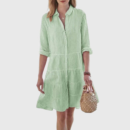 Lolita™ | Robe Rayée Aérée