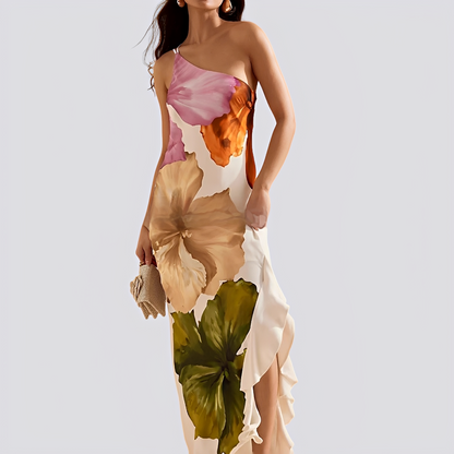 Dorothy - Robe maxi élégante à imprimé floral pour femmes