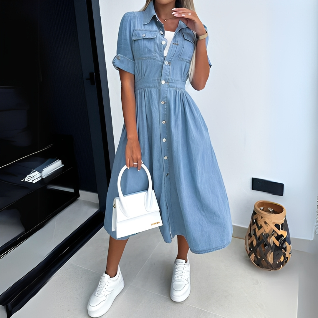 Veerle - Robe en denim tendance pour femmes