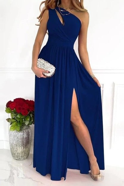 Yesha - Robe de Soirée Asymétrique Élégante