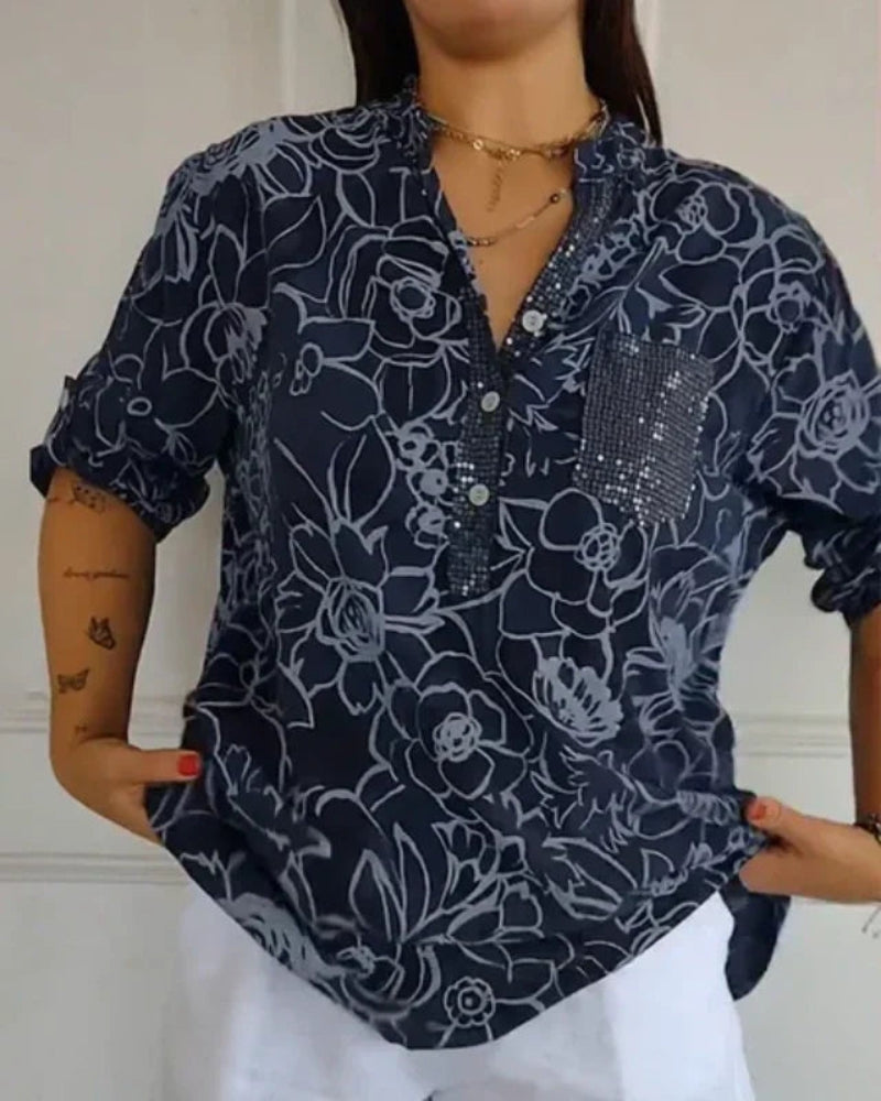 NARESE - Blouse Florale