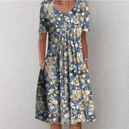 Erin - Robe élégante à motif floral