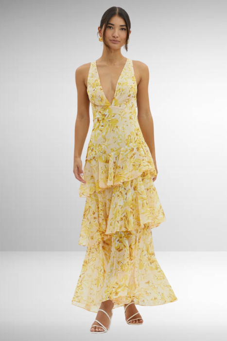Philippa - Robe Maxi Élégante d'Été pour Femme