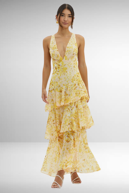 Philippa - Robe Maxi Élégante d'Été pour Femme