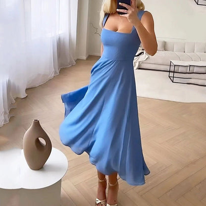 Soffia – Robe Élégante Sans Manches