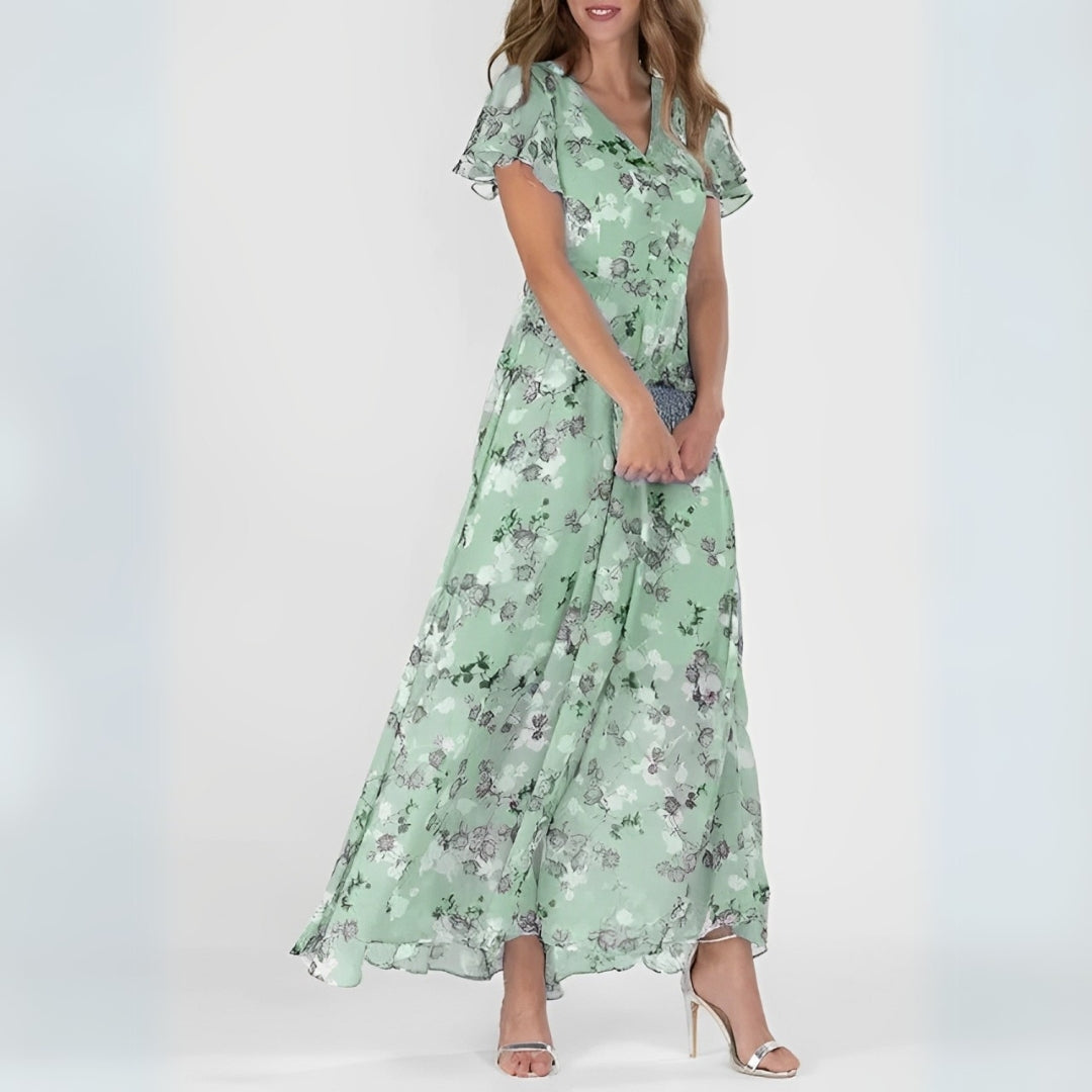 Lidia™ Robe Longue Florale