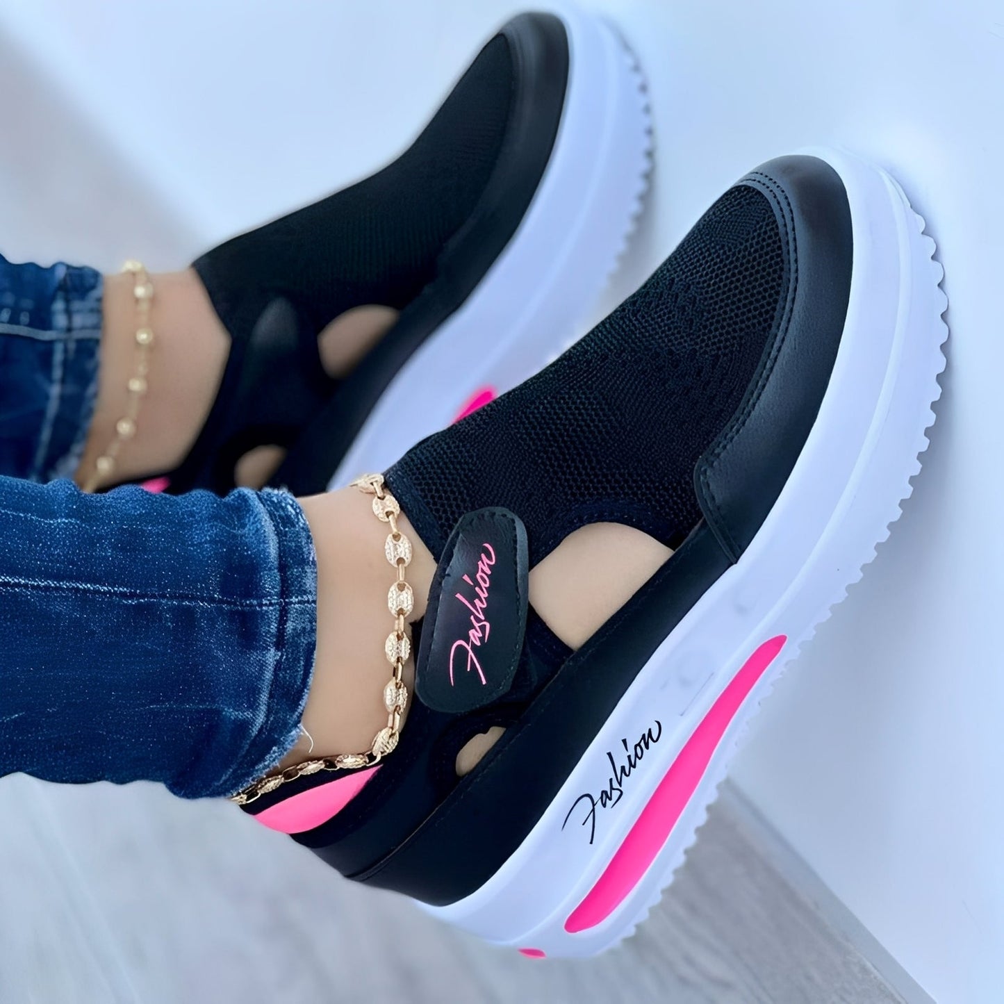 Hattie - Chaussures confortables antidérapantes pour femmes