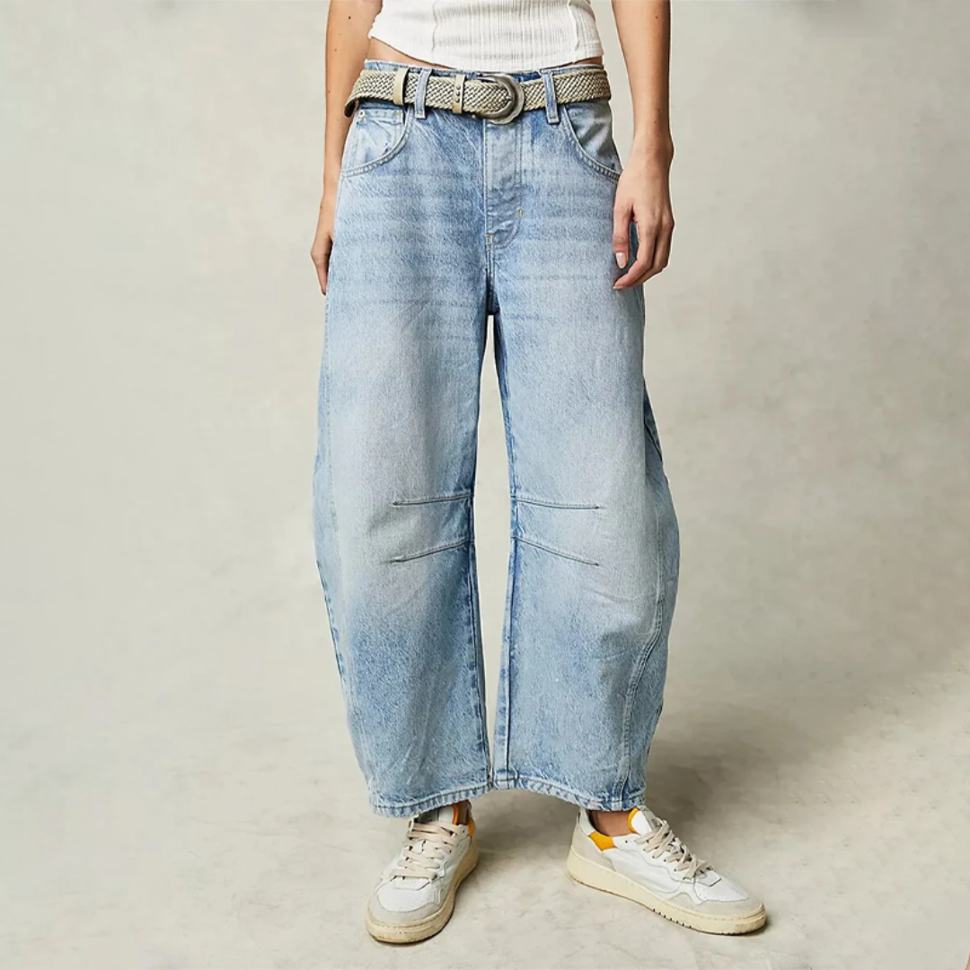 RILEY – JEANS RELAXÉS À LAVAGE VINTAGE