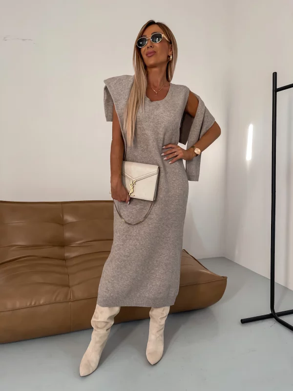 Nicole - Ensemble en Tricot pour Automne/Hiver pour Femmes