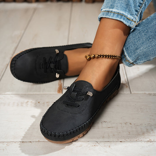 Lina - Mocassins Confortables en Daim